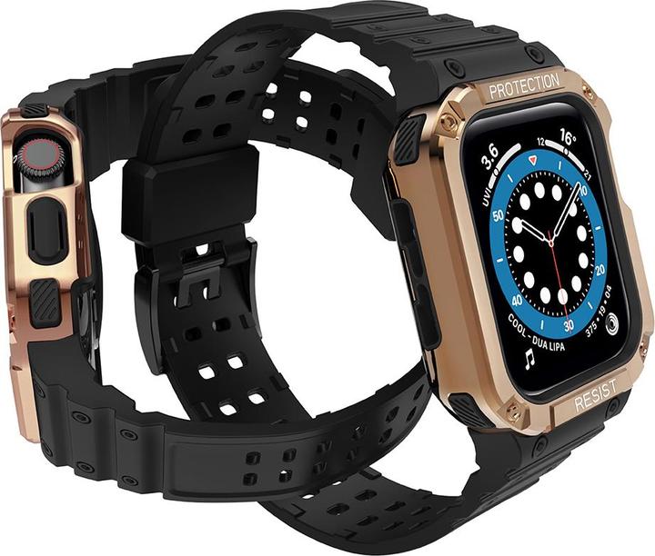 Actual product image Hurtel Protective strap with watch case (Plastic, TPU)