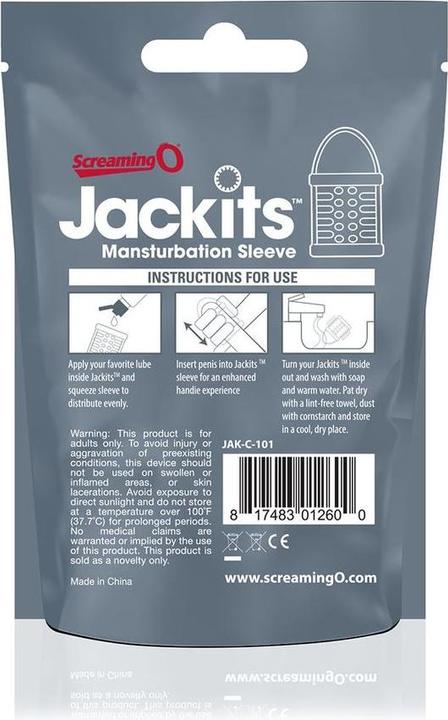 Produktbild Screaming O Masturbationshülle "Jackits"