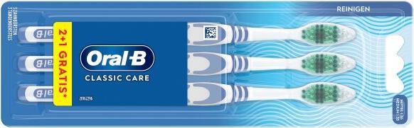 Produktbild Oral-B Classic Care 35 Mittel 2+1 Pack Handzahnbürste, 3 Stück (3 x)