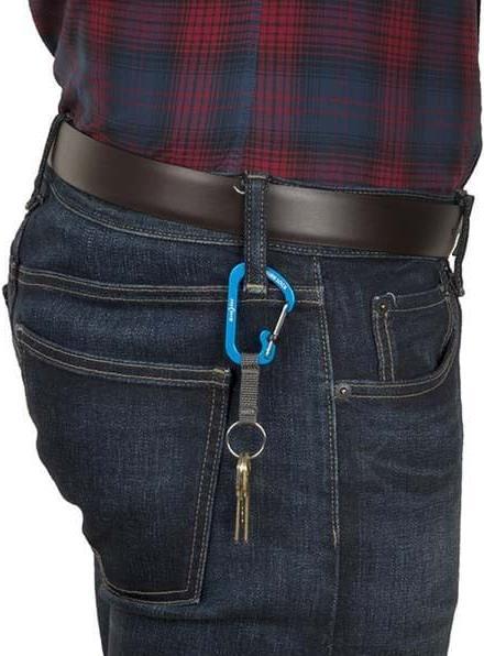 Immagine prodotto Nite Ize Moschettone in alluminio con anello portachiavi SlideLock