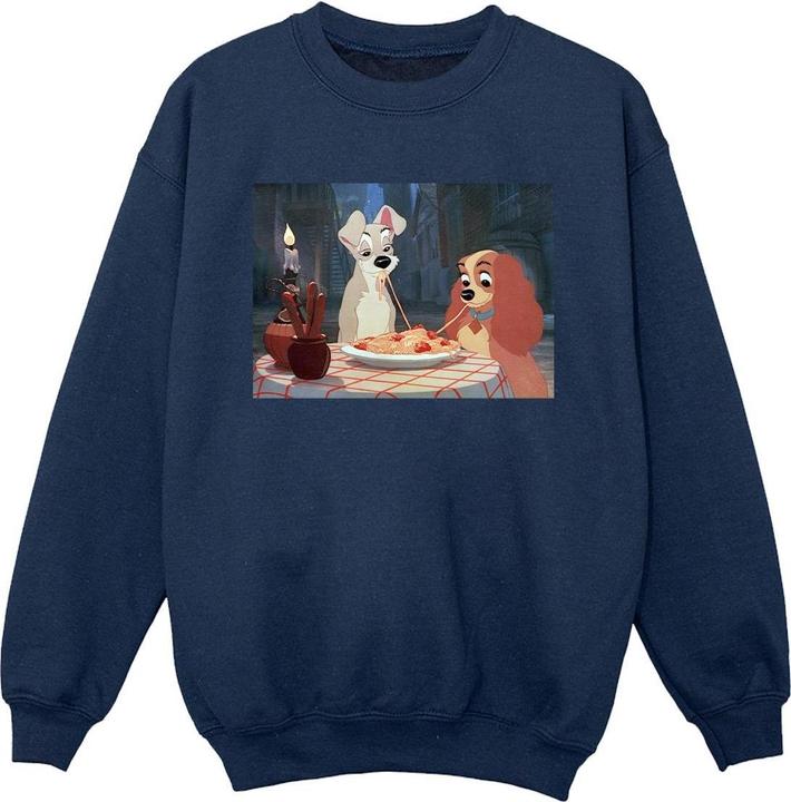Produktbild Disney Lady And The Tramp Spaghetti Photo Sweatshirt Jungen (152, 158)