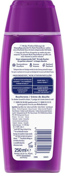 Produktbild Fa Duschgel Mystic Passionflower 250ml (250 ml)