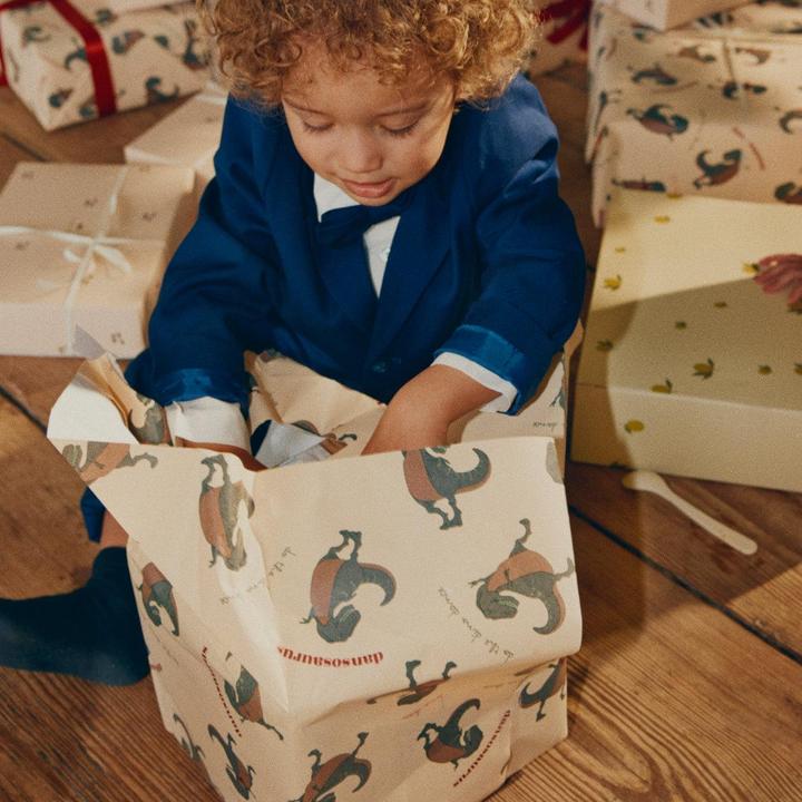 Produktbild Konges Slojd FSC Geschenkpapier Dansosaurus (Geschenkpapier)