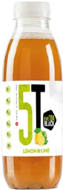 Produktbild FiveTea Vitamin LEMON - LIME PET Kiste (12 x 50 cl)