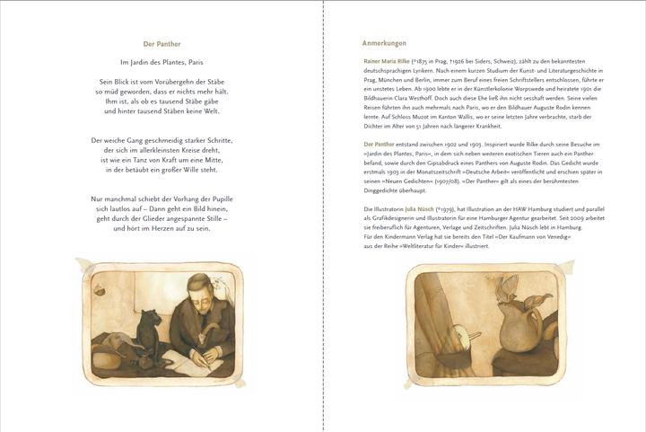 Actual product image Der Panther (German, Rainer Maria Rilke, 2018)
