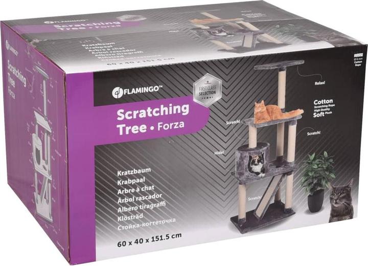 Actual product image Flamingo Scratching post (151.50 cm, Grey)
