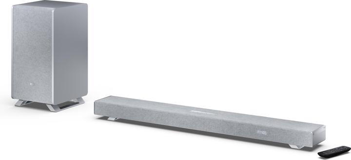 Produktbild Sharp Speakers HT-SBW53121(SL) Q 3.1.2 Dolby Atmos/ DTS:X Soundbar with Wireless Subwoofer, Silver | (182 W, 3.1.2 Kanal)