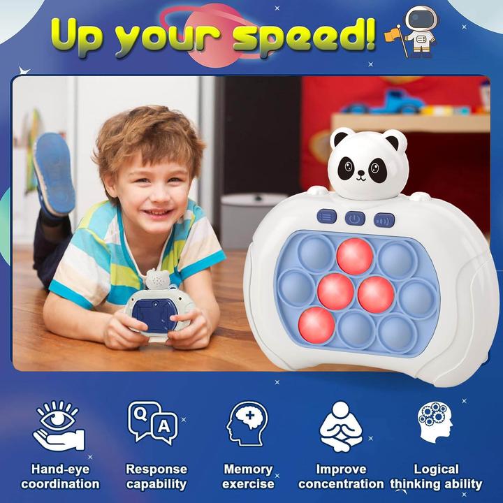 Immagine prodotto Activity Board Gioco di spinta veloce per bambini e adulti, gioco portatile pop, macchina da gioco veloce a puzzle