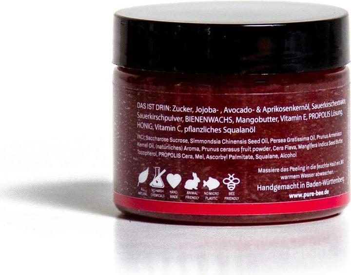 Produktbild PureBee Body Scrub Betthupferl
