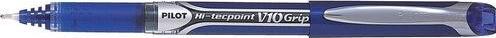 Image du produit Pilot Roller Hi-Tecpoint Grip V10 Largeur de trait : 0,6 mm Couleur de l'encre : bleu (Bleu, 1 x)
