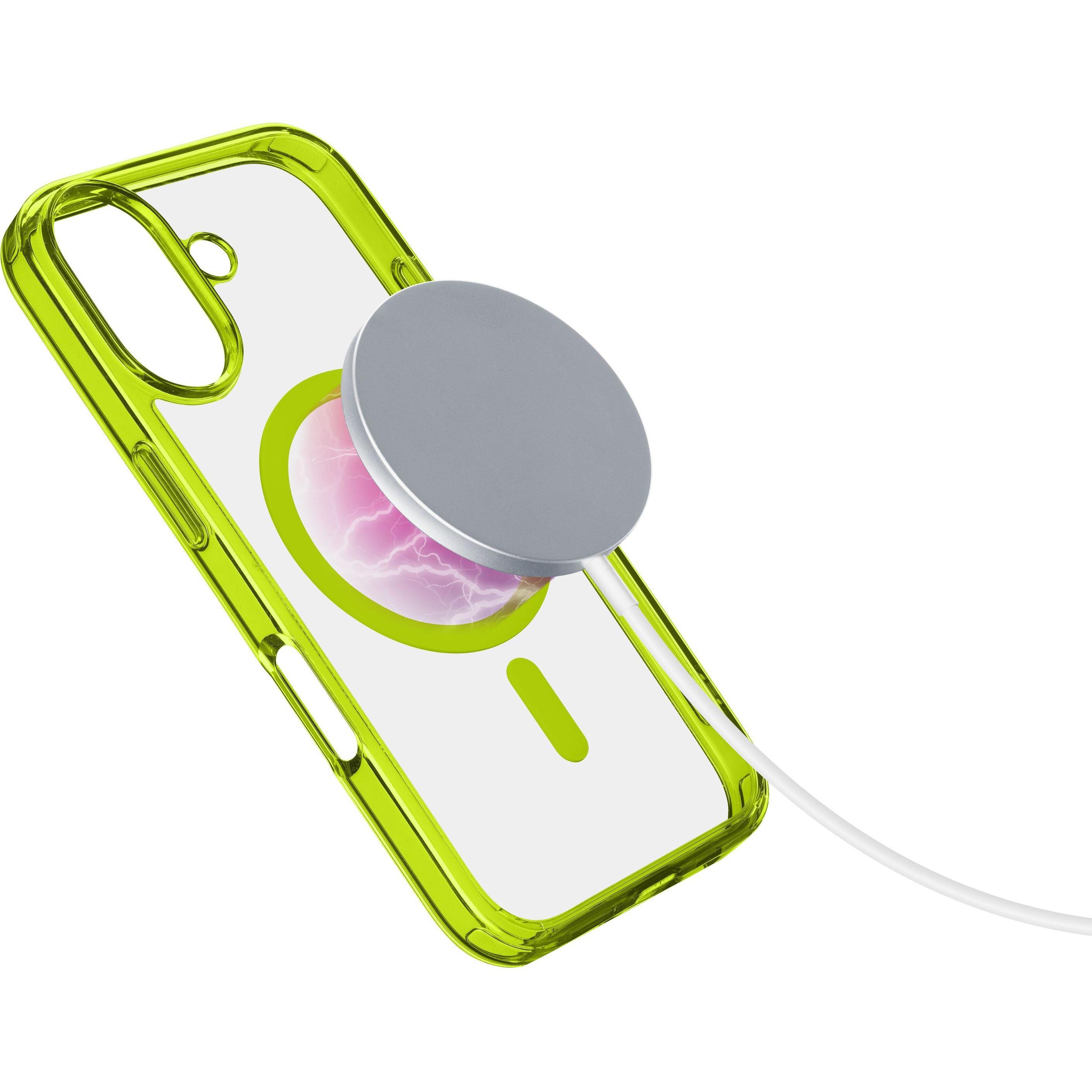 Thumbnail - Cellularline Iconic Mag (Apple iPhone 16), Smartphone Hülle, Grün
