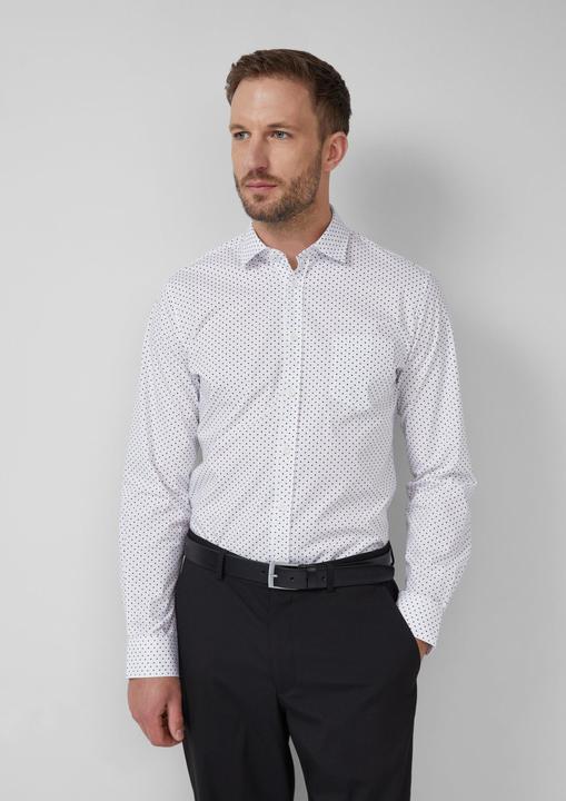 Immagine prodotto s.Oliver Hemd Tailored Fit: Langarmhemd mit All-over-Print (44)