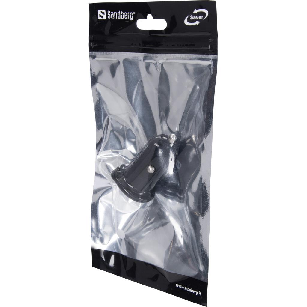 Thumbnail - Sandberg Car Charger, Auto Adapter, Schwarz