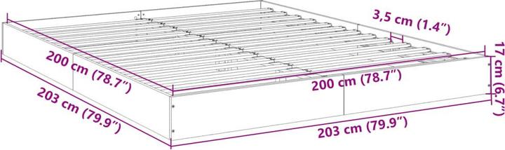 Actual product image vidaXL Kees (90 x 190 cm)