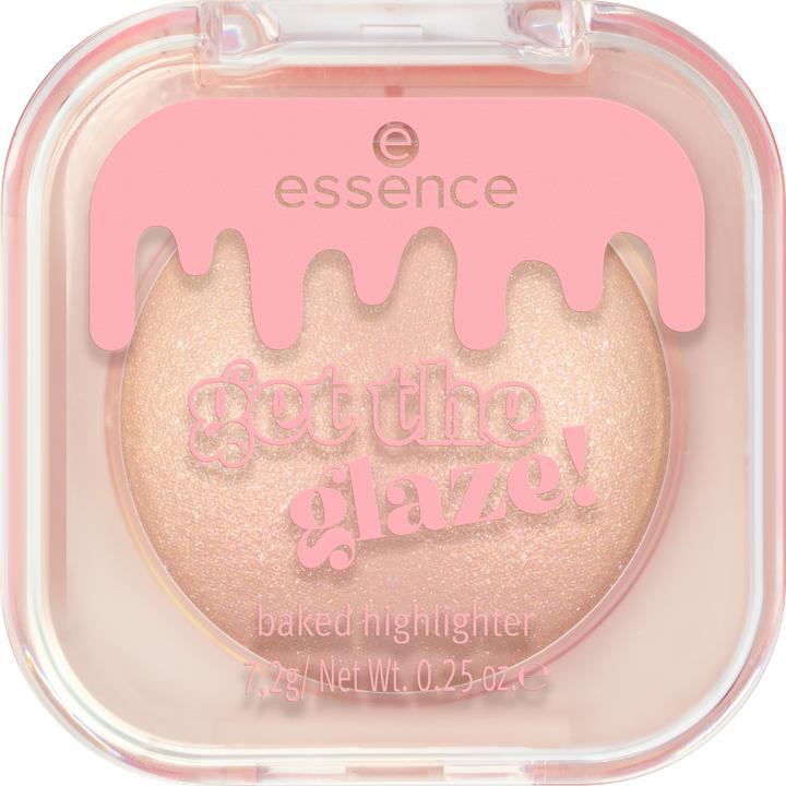 Actual product image essence get the glaze! baked highlighter (Donut Worry, be glazy, Highlighter)