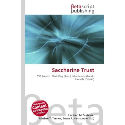 Saccharine Trust, Fachbücher