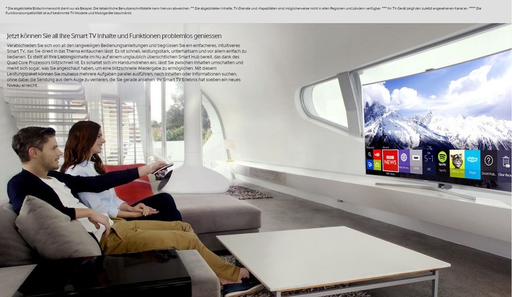 Actual product image Samsung Ue78js9580 (78", 4K)