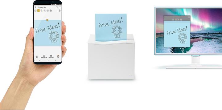 Produktbild Nemonic Notizzettel-Drucker (Thermodirekt, Schwarz-Weiss)