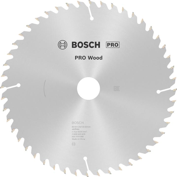 Produktbild Bosch Professional Zubehör PRO Wood Kreissägeblatt, 230 x 2.8 x 30 mm