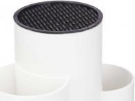 Kinvara tacoma porte-ustensiles en plastique blanc