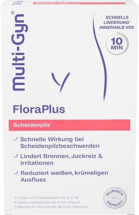 Actual product image Multi-Gyn FloraPlus (Intimate gel, 5 ml)
