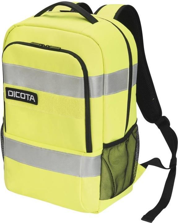 Produktbild Dicota Backpack HI-VIS Base 24 litre yellow (24 l)