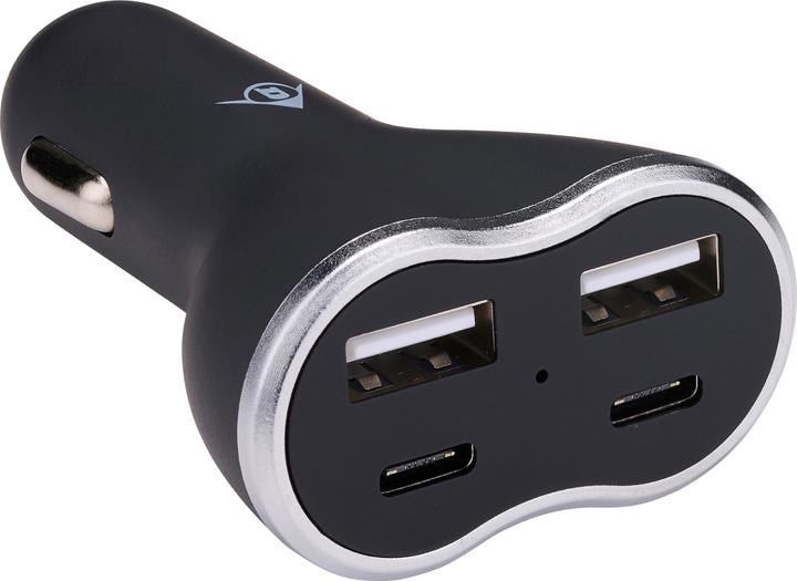 Produktbild Dunlop Car charger 2xUSB A + 2xUSB C