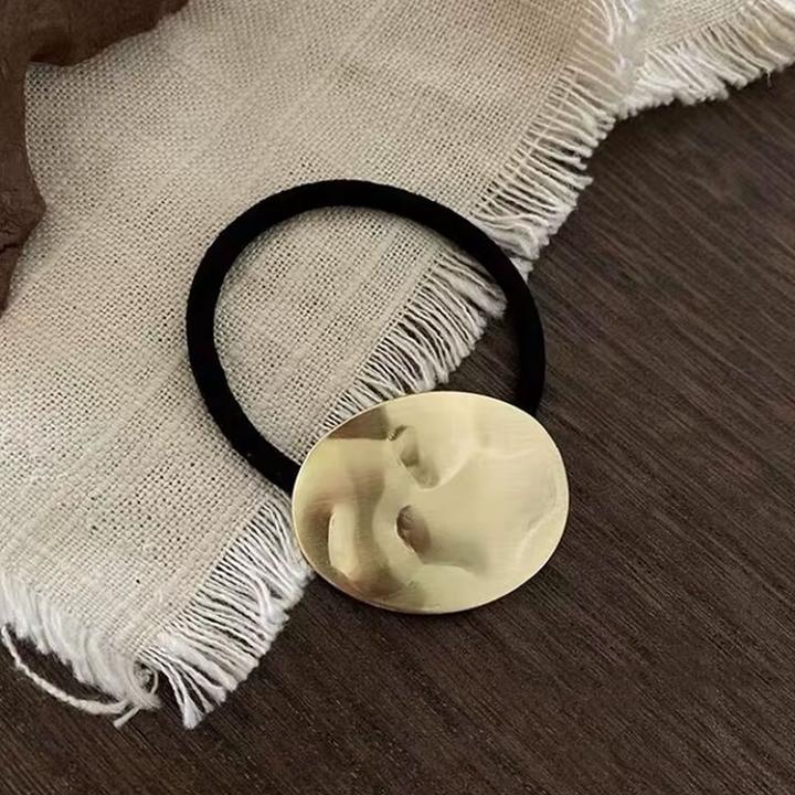 Immagine prodotto Avizar Haargummi mit Spiegel-Disc (Elastico per capelli)