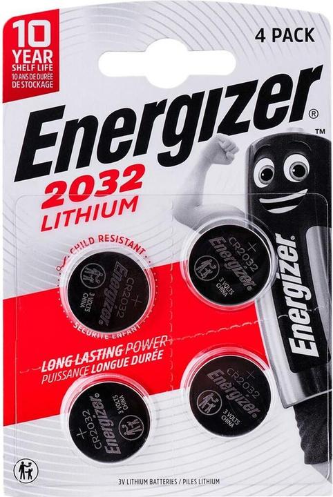Productafbeelding Energizer Lithium (4 Pcs., CR2032, 235 mAh)