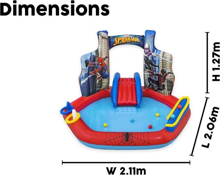 Produktbild Bestway Spider-Man Inflatable Play Center