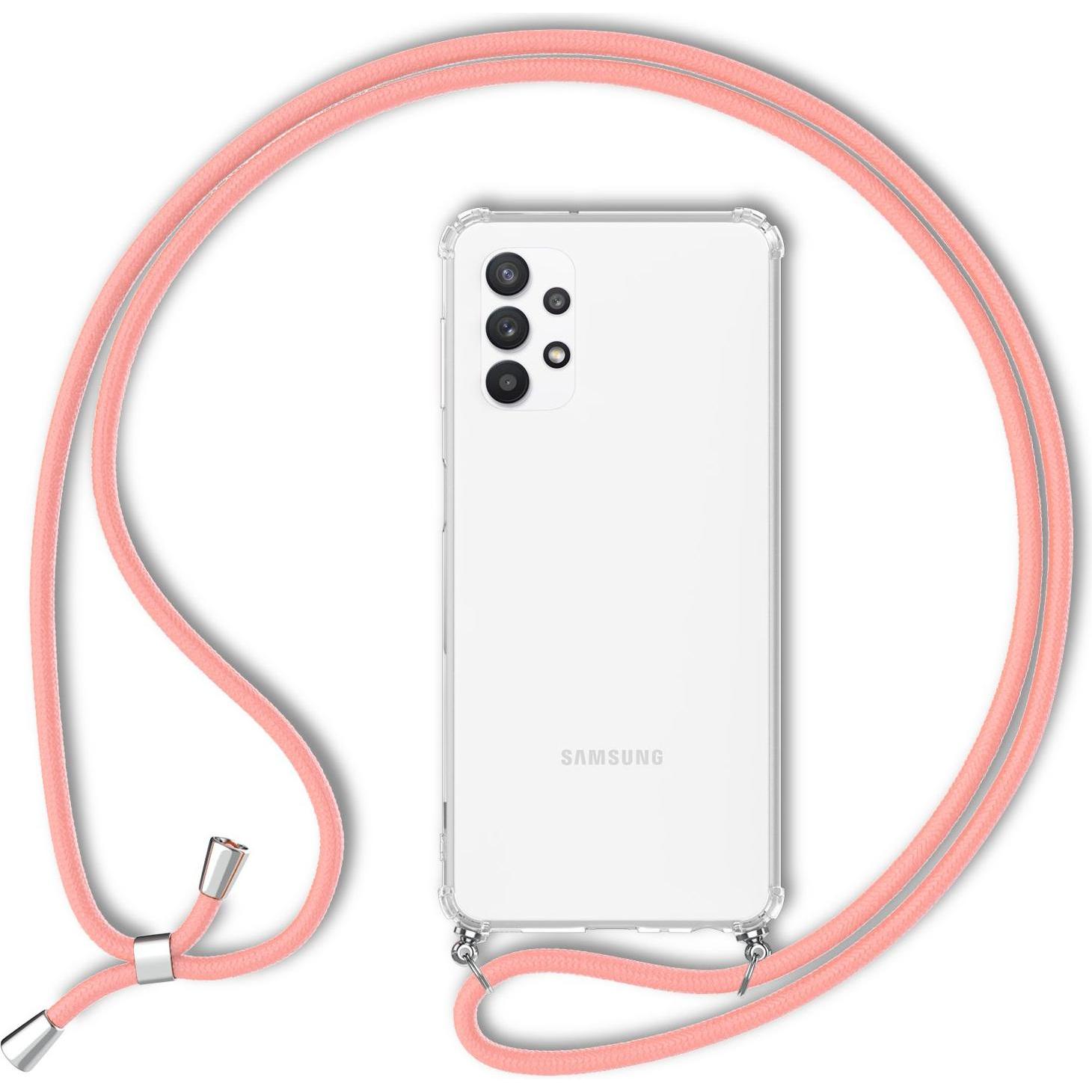 Nalia Handyhülle mit Kette, Handykette, Pink