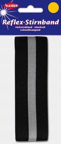 Kleiber Reflex-Stirnband 04 schwarz