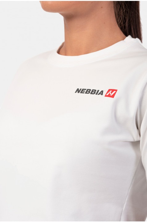 Immagine prodotto Nebbia Crop Top 600 crema con logo minimalista (S)