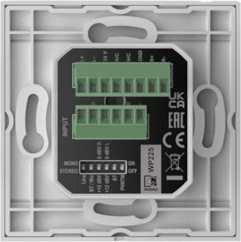 Produktbild Audac Wandpaneel WP225/W XLR mic + 3.5 mm Jack + BT weiss