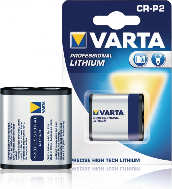 Produktbild Varta Photo Lithium (1 Stk., CRP2, 1450 mAh)
