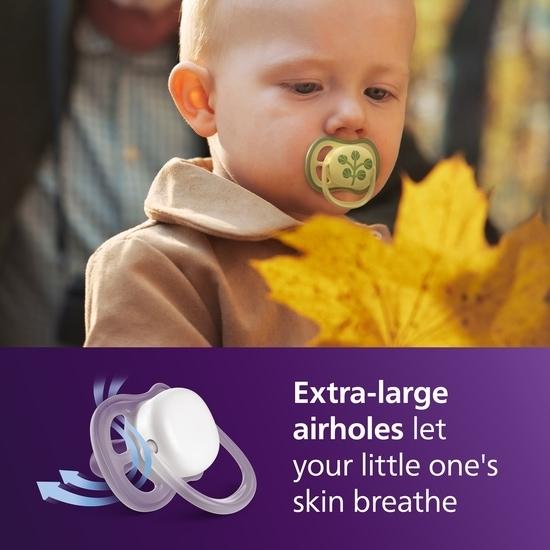 Actual product image Philips Avent Pacifier SCF349/50 ultra air (2x)