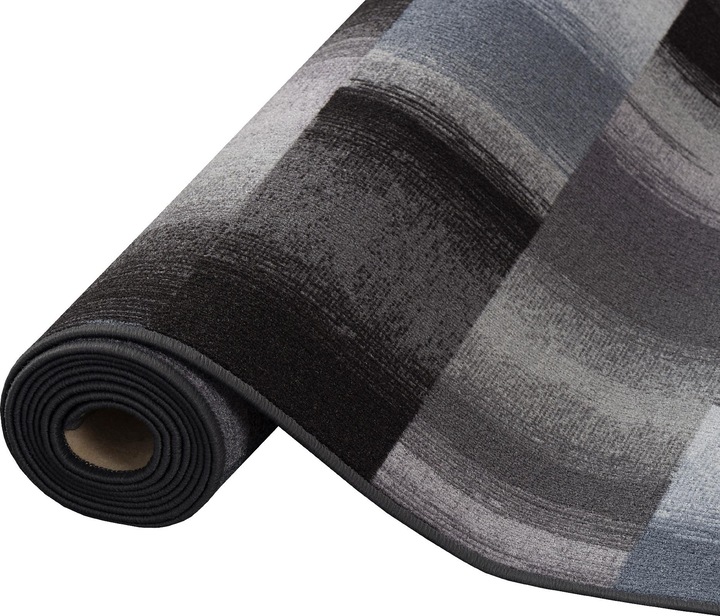Actual product image Snapstyle Designer Velour Carpet Mystic Karo (80 x 240 cm)