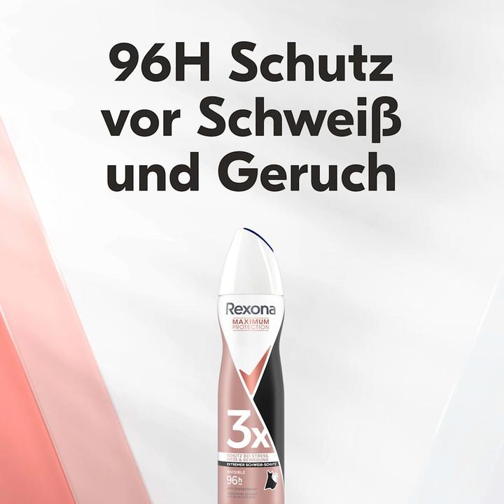 Produktbild Rexona Maximum Protection Spray Invisible 96h 150 ml (Spray, 150 ml)