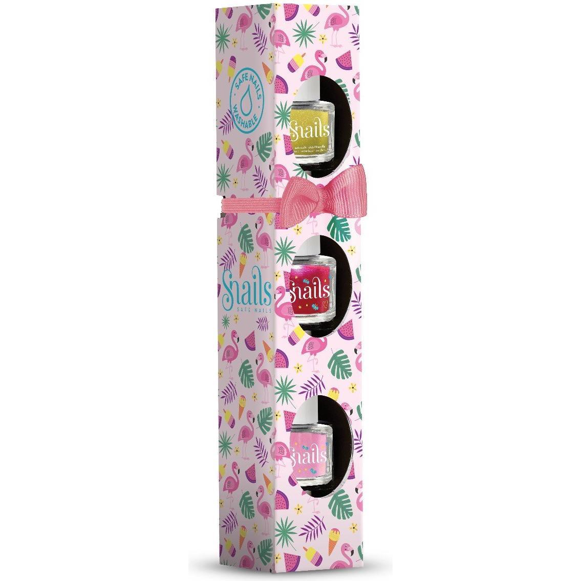 Snails Mini Flamingo Nagellack Set - 3er-Pack (200636)