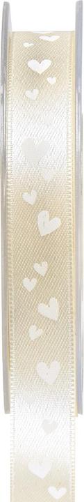 Produktbild Viana Geschenkband mit Herzen Rolle für romantische Dekorationen (1x)