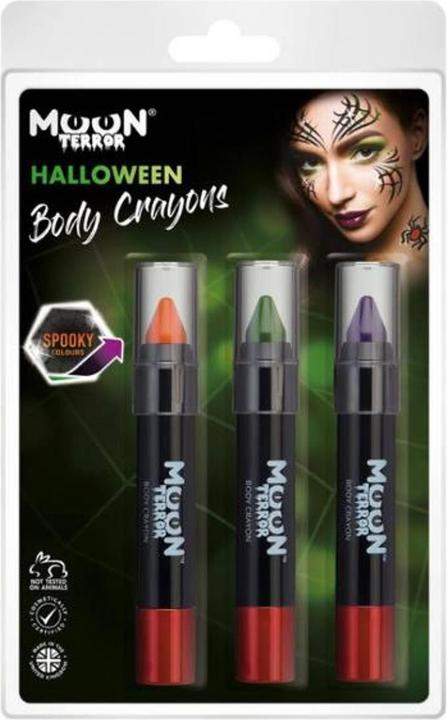 Image du produit Moon Creations - Crayon à maquillage pour corps (Bleu, Orange, Vert, 3 x)