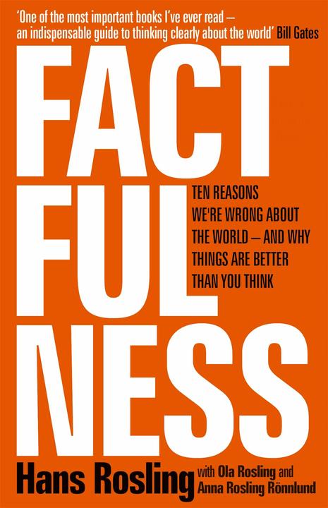 Energie-Label Factfulness (Englisch, Anna Rosling Rönnlund, Hans Rosling, Ola Rosling, 2018)