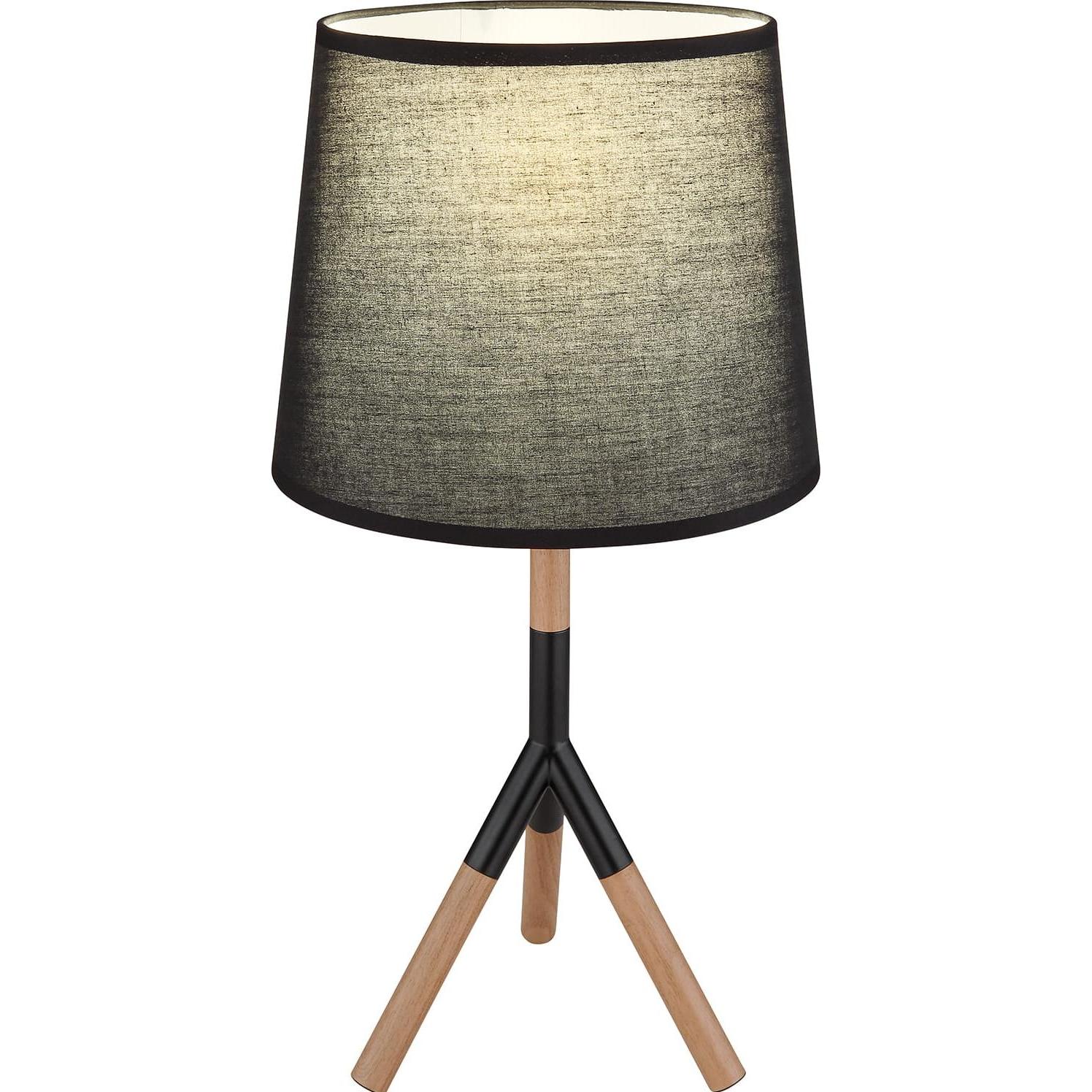 Globo, Tischlampe, Tischleuchte Tl schwarz matt 1xE27 (E27)
