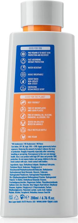 Produktbild New Layer Pro Vitamin D High Performance (Sonnenmilch, SPF 30, 200 ml, 273 g)