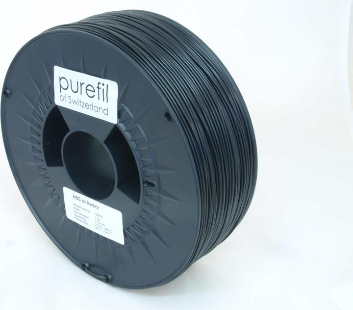 Produktbild Purefil Filament (ABS, 1.75 mm, 1000 g, Schwarz)