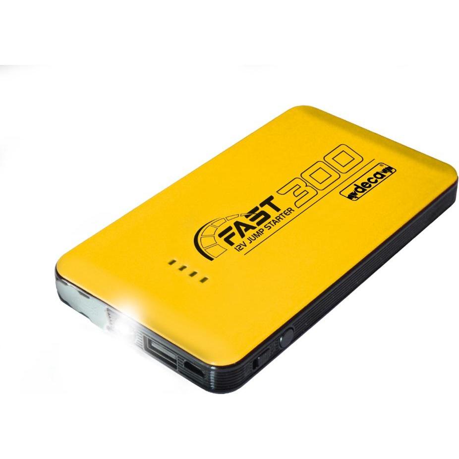 Deca, Caricabatterie per auto, Banca di energia e avviamento di emergenza con bat (12V)