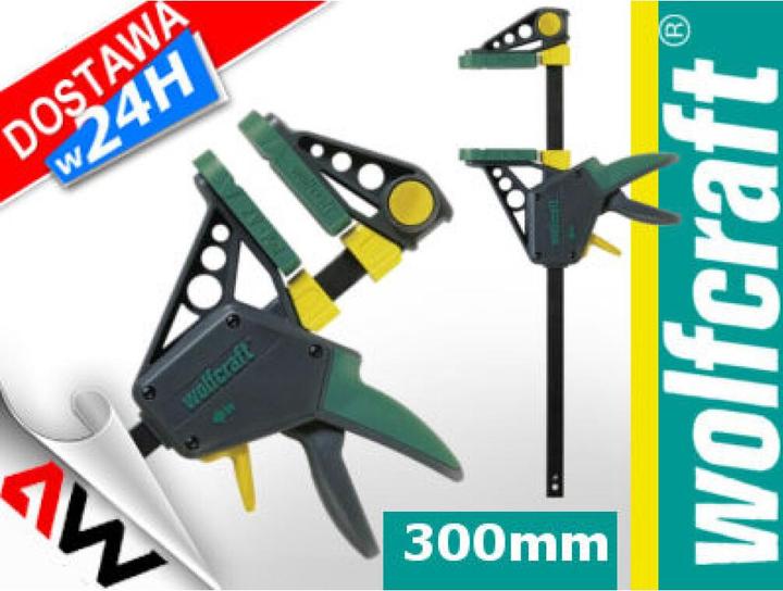 Produktbild wolfcraft 1 EHZ - Einhandzwinge PRO 100/300mm (300 mm)