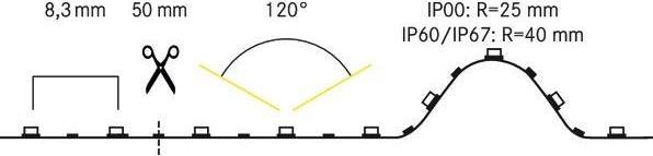 Actual product image Brumberg Lights LED flex strip 5000mm 15202005 (White, 500 cm, Indoor)