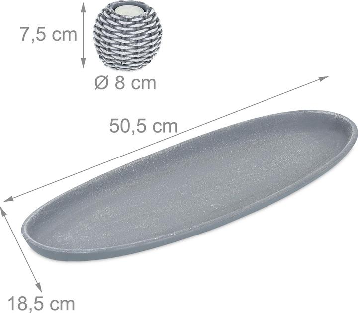 Produktbild Relaxdays Kerzendeko