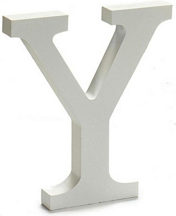 Immagine prodotto Pincello Buchstabe Y Weiss 1,8 x 21 x 17 cm (12 Stück)